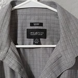 Mens long sleeve button up dress shirt